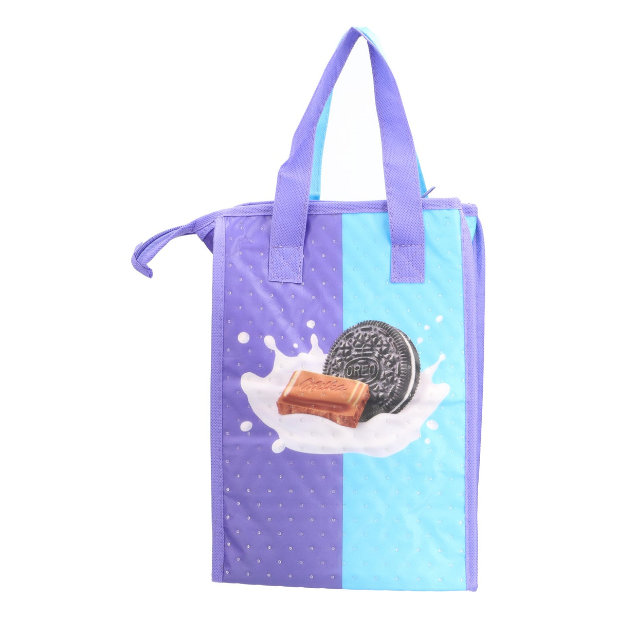 Torba termoizolacyjna Milka Chocolate Mini Cooler Bag z zamkiem błyskawicznym „Oreo”