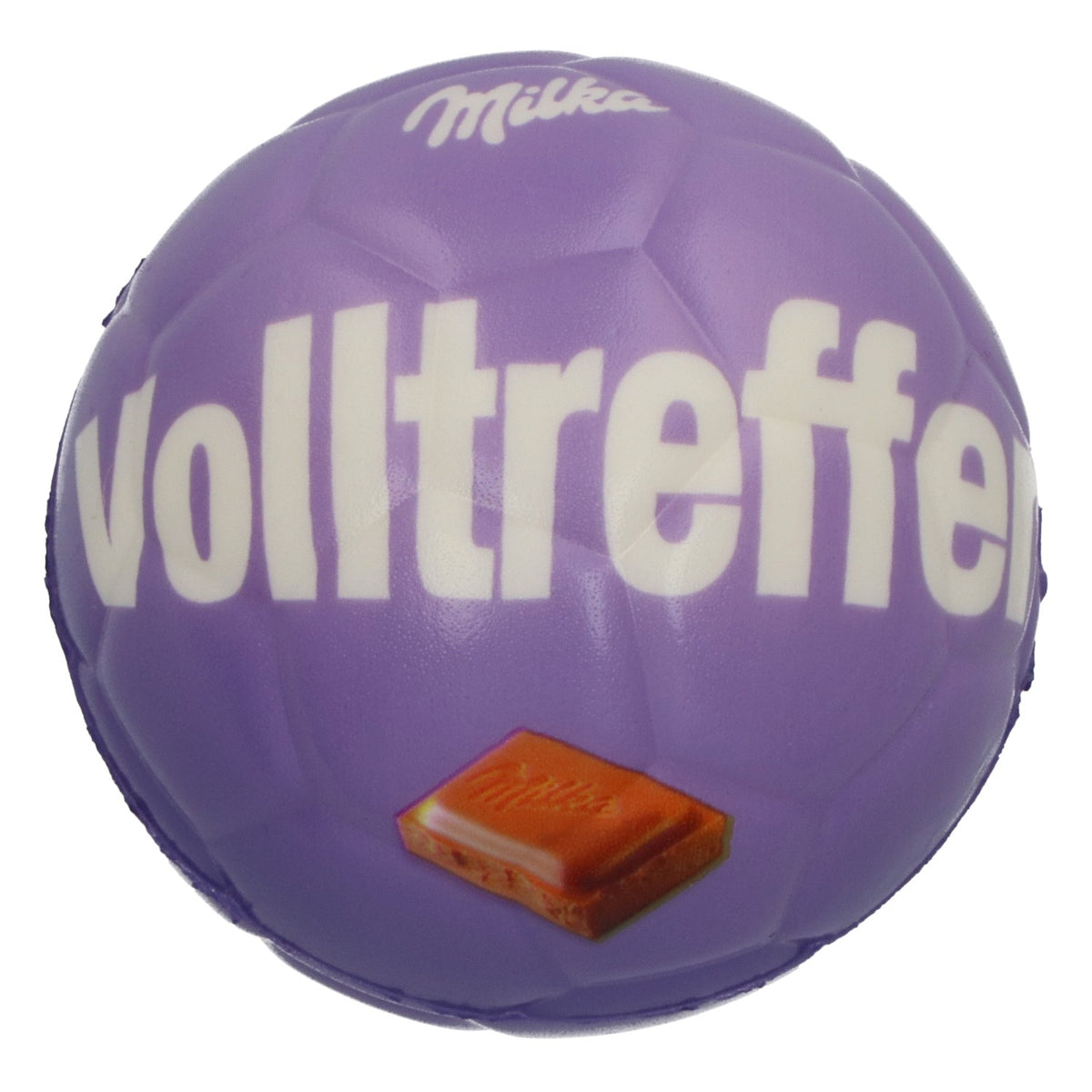 Cukierki Milka – piłka antystresowa „Volltreffer” czarno-biała