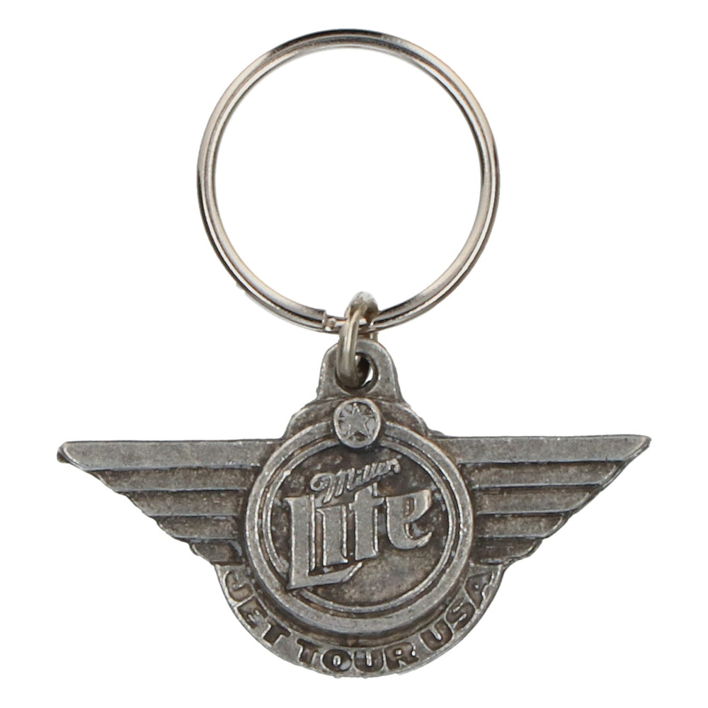 Brelok Miller Lite Jet Tour USA – wykonany w całości z metalu, z motywem piwa