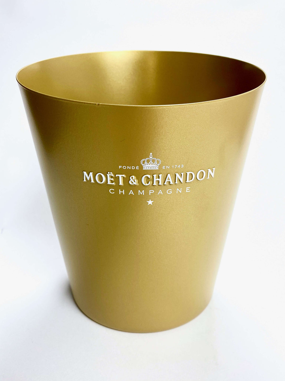 Moet Chandon Schładzacz do szampana Pojemnik na kostki lodu Metalowy Złoty Pojedynczy