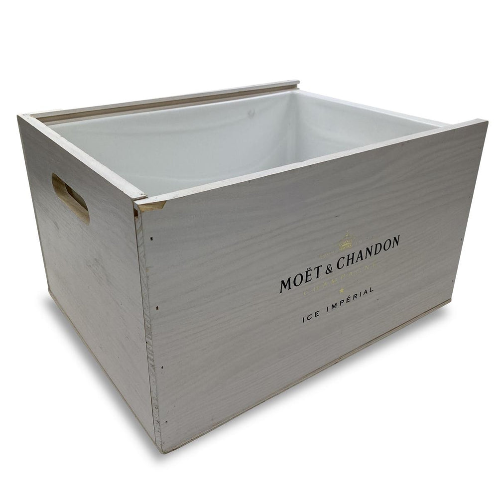 Moet Chandon Szampan Drewniana skrzynka Ice Imperial biały mocny