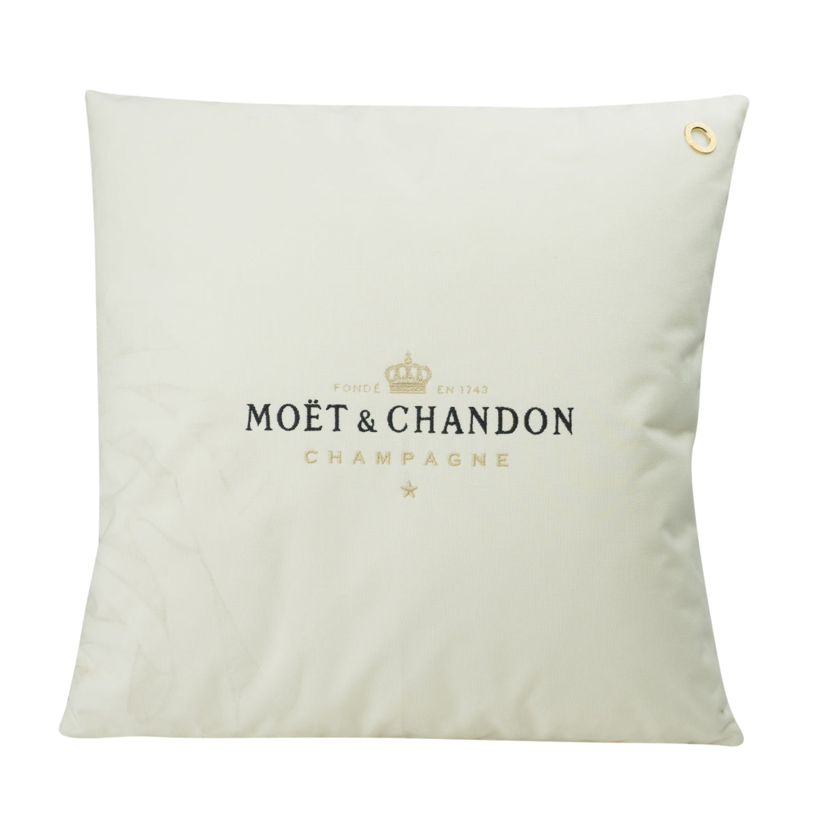 Moet & Chandon Champagne Poduszka 50x50cm Lounge Ice Imperial Sofa beżowo-złota – Widok 2