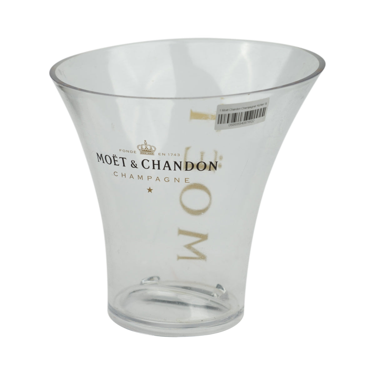 Pojemnik na kostki lodu do chłodzenia szampana Moet Chandon, pojedynczy, złoty
