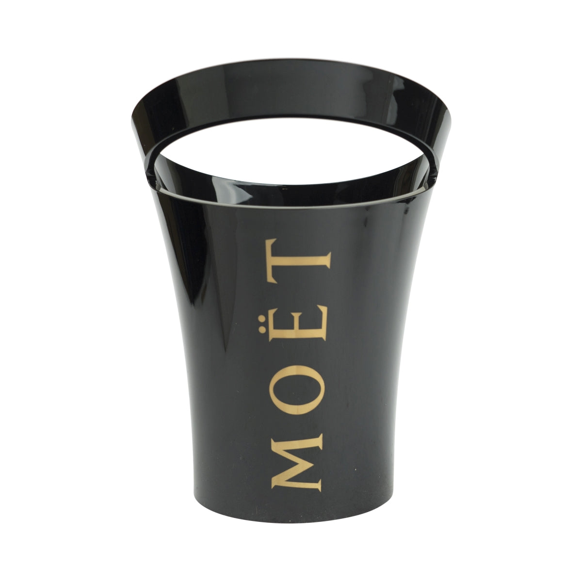 Moet Chandon Champagne Cooler Single Black Gold Ice Cube Bottle Box Bar – Widok 2