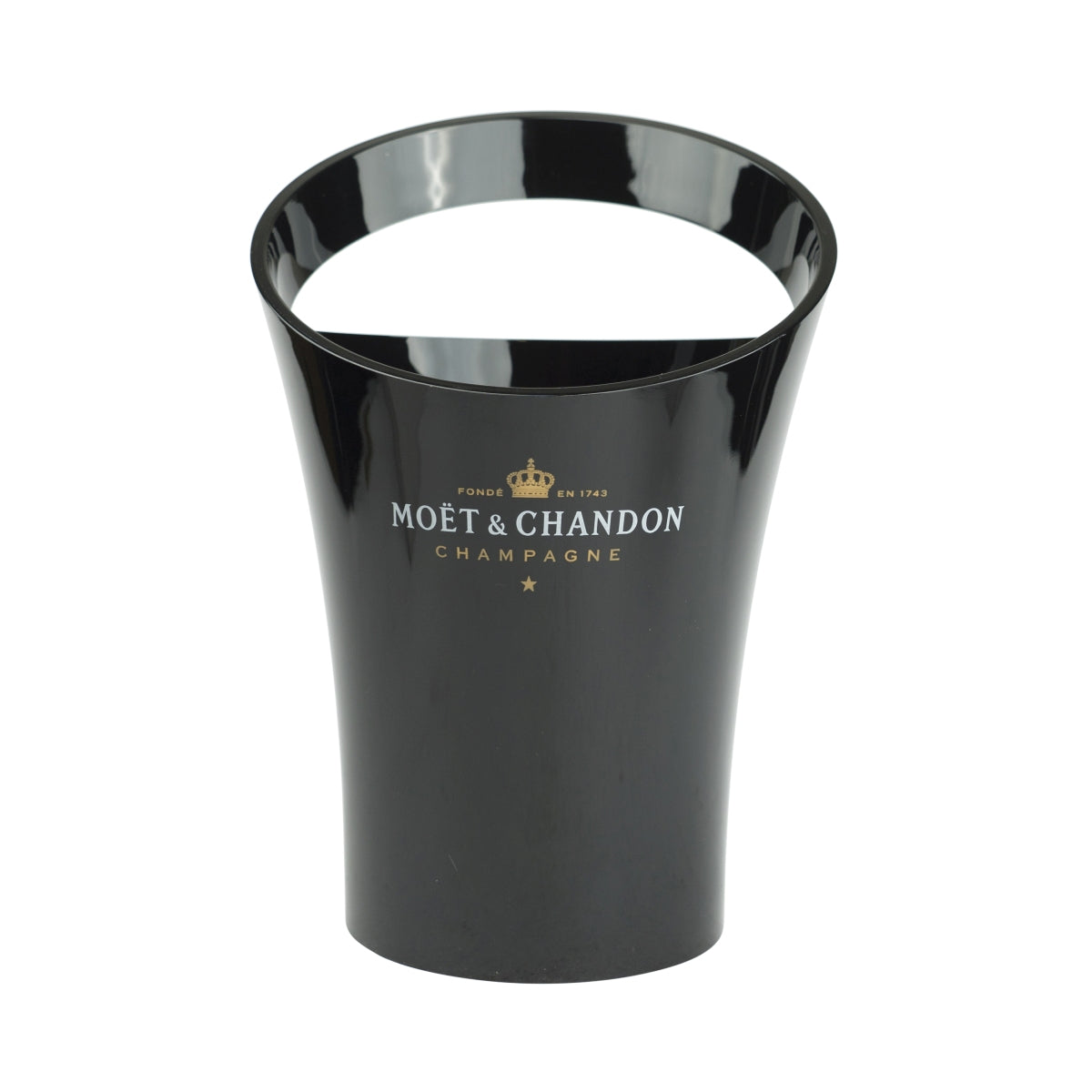 Moet Chandon Champagne Cooler Single Black Gold Ice Cube Bottle Box Bar – Widok 4