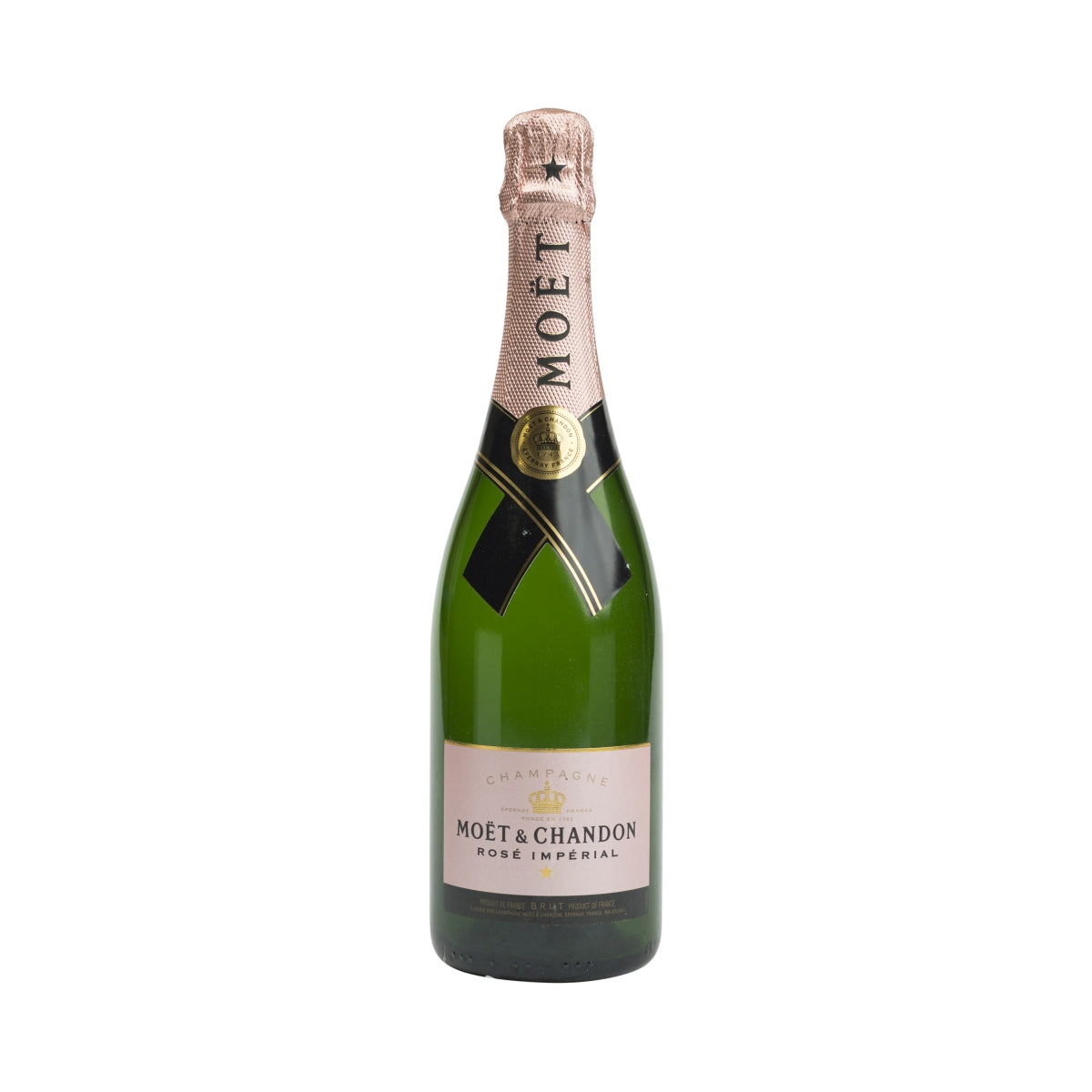 Moet Chandon Champagne Show Butelka 0,7l Rose Imperial Pusta atrapa dekoracji