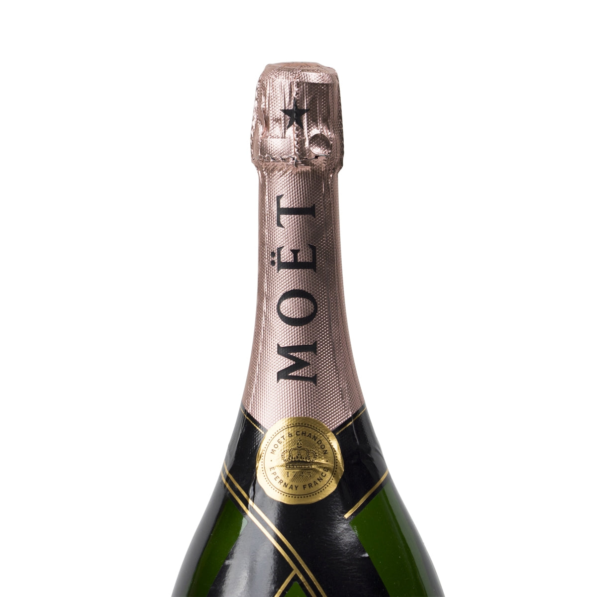 Moet Chandon Champagne Show Bottle 6l EMPTY Rose Decoration Dummy Display EMPTY – Widok 4