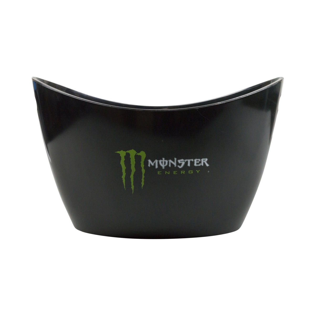 Monster Energy Chłodziarka do butelek Pojemnik na kostki lodu czarny duży otwarty
