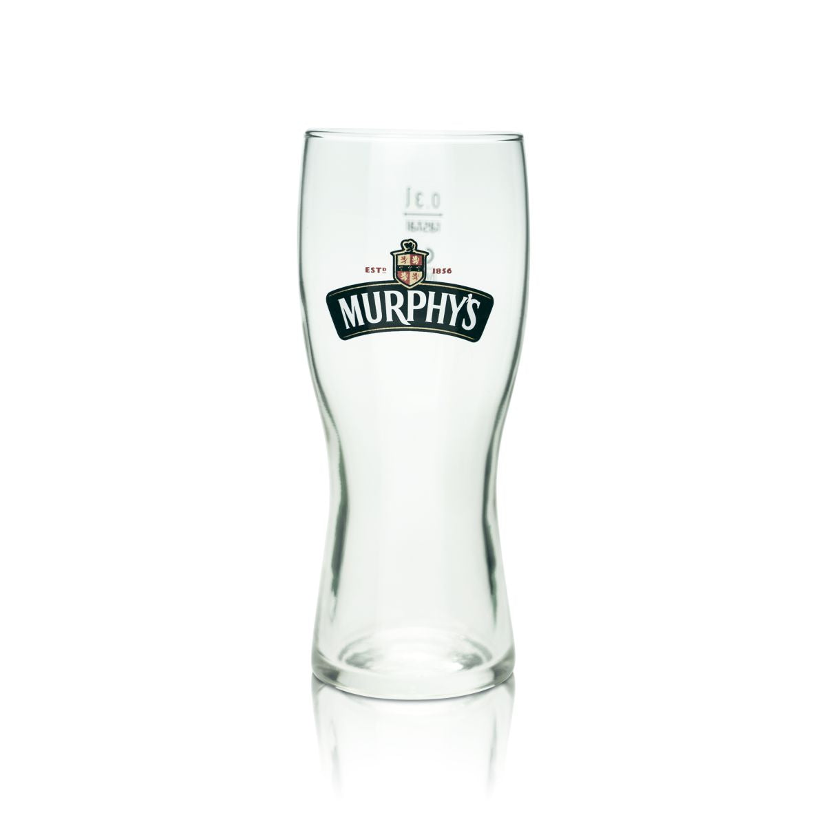 Murphys Beer Glass Pint Glass 0,3l Irish Stout Red Szklanki Irish Brewery Irish Pub