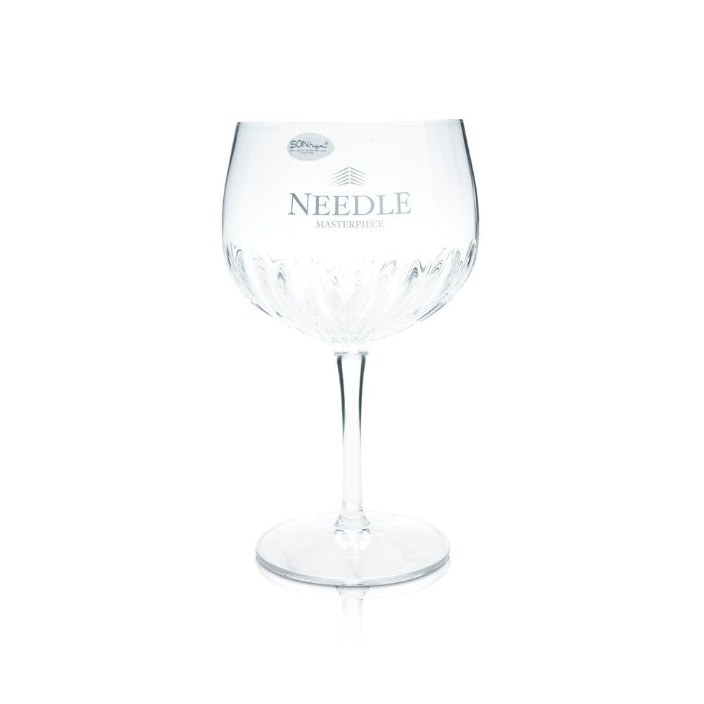 Kieliszek do ginu z igłą 0,8l Kieliszek do ginu z tonikiem Kieliszek do aperitifu z reliefowym konturem