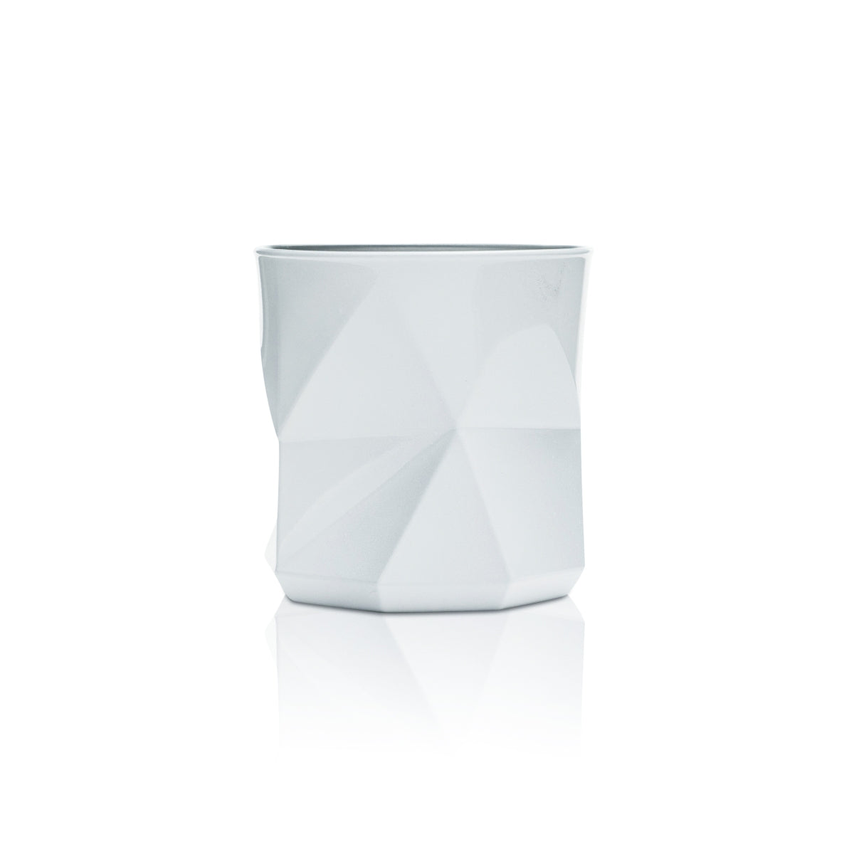 6x Kieliszek do ginu Nordes 0,25 l Tumbler Biały Atlantic Kieliszki Relief Cocktail Cube Design – Widok 2