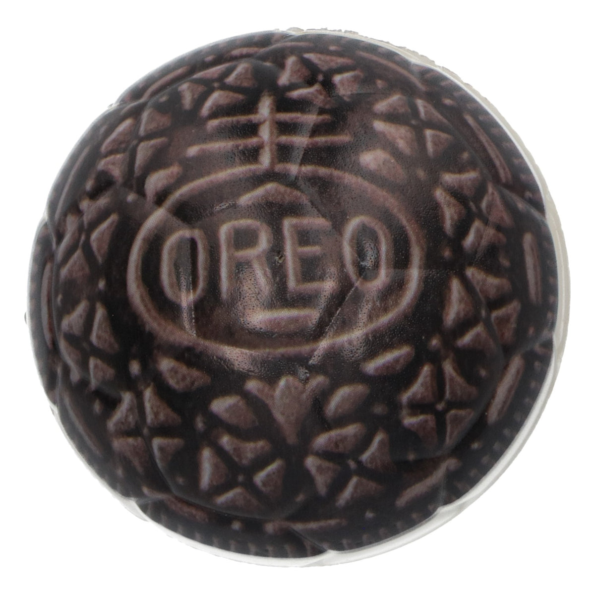 Cukierki Oreo – piłka antystresowa z motywem ciastek, czarno-biała – Widok 3