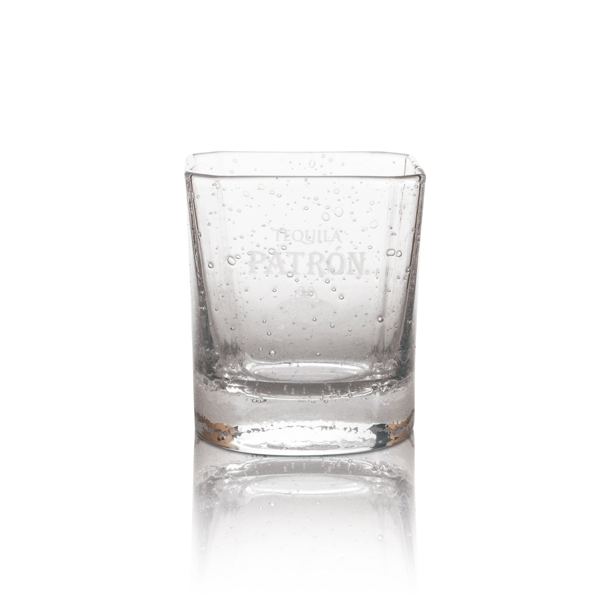 6x Patron tequila glass shot glass schnapps square handmade – Widok 2