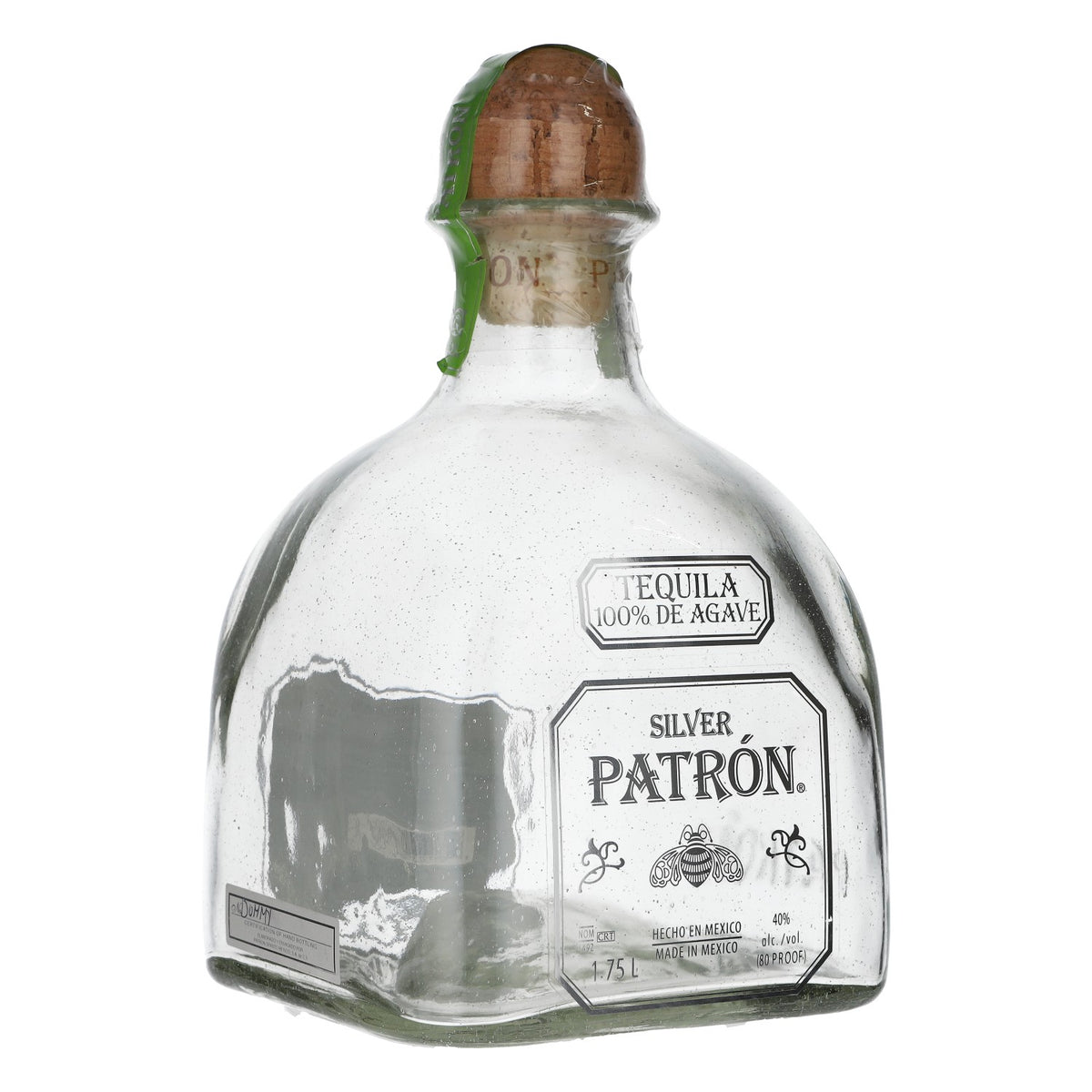 Butelka dekoracyjna Patron Tequila Showflasche 1,7 l Silver Mexico 40% obj. z korkiem – Widok 2