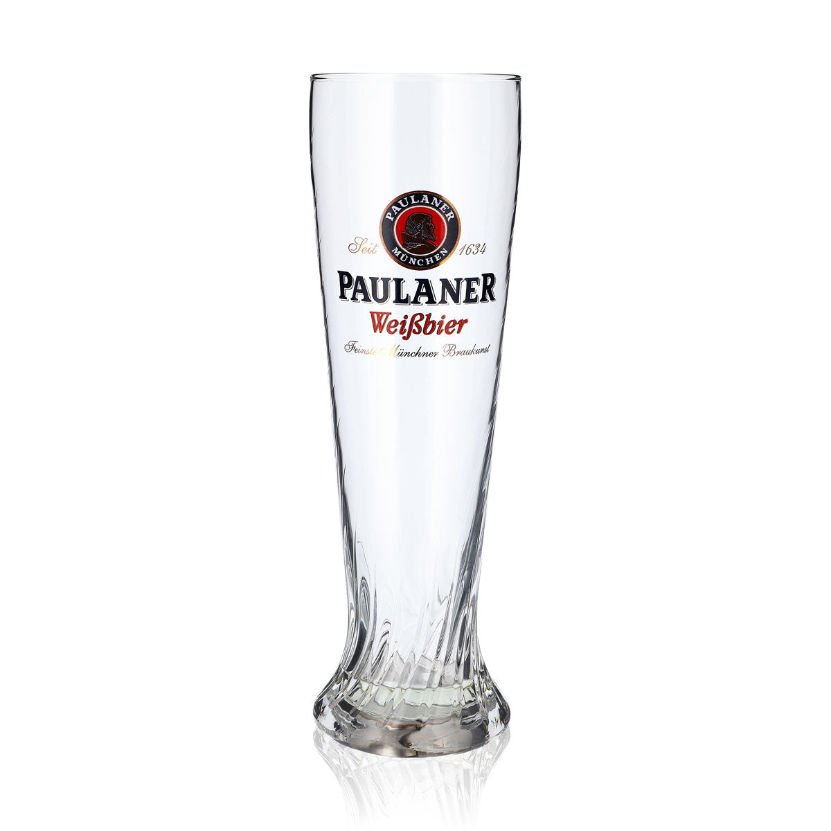 Kieliszek do piwa Paulaner Kieliszek do piwa pszenicznego Kieliszek z reliefem 0,5 l Kieliszek do piwa Sahm Kieliszek specjalny