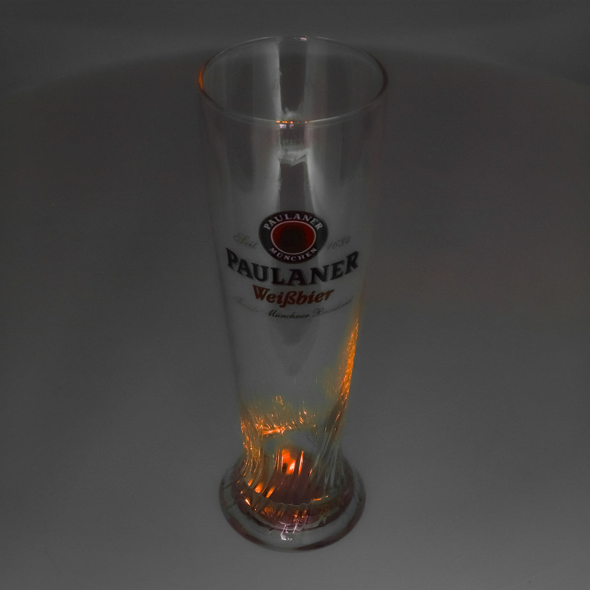 Kieliszek do piwa Paulaner Kieliszek do piwa pszenicznego Kieliszek z reliefem 0,5 l Kieliszek do piwa Sahm Kieliszek specjalny – Widok 4
