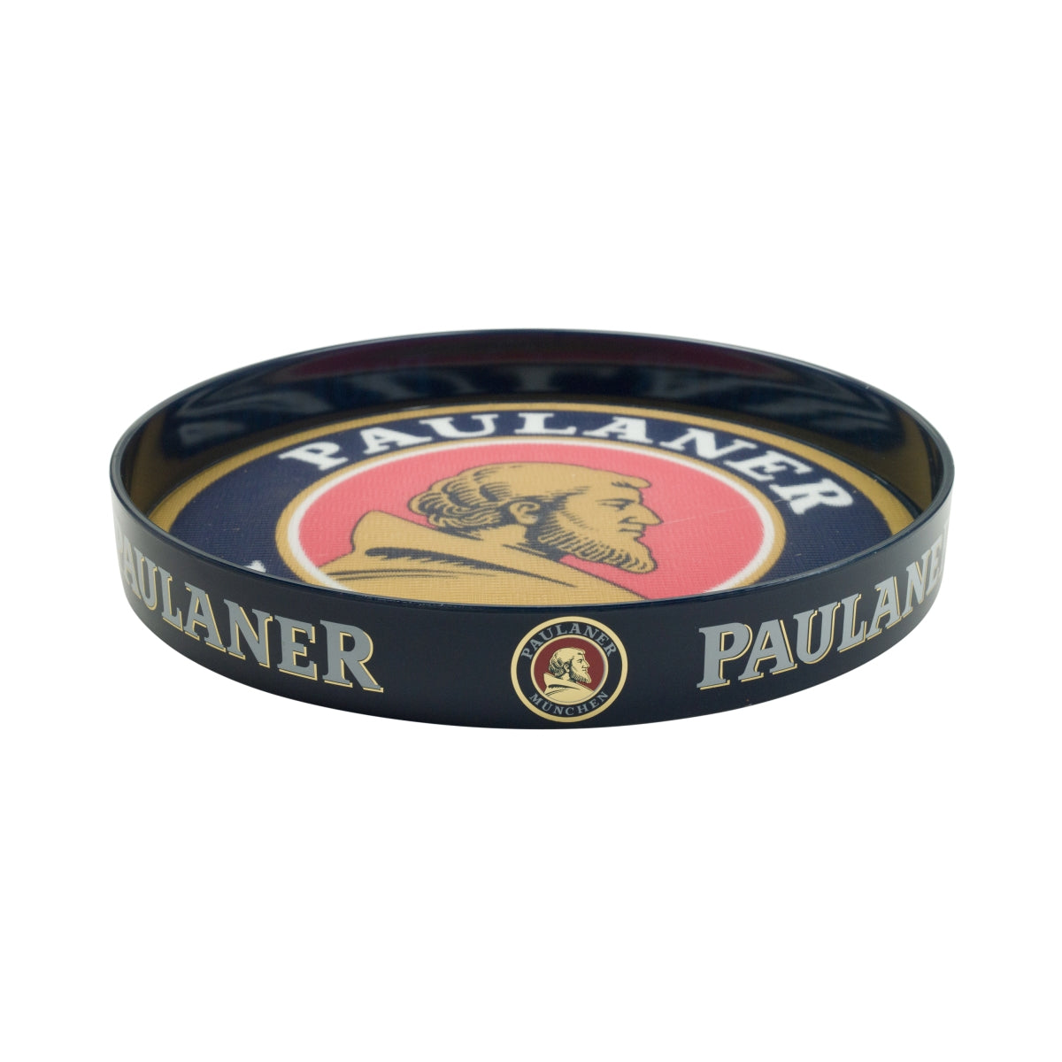 Paulaner Bier Taca Taca do serwowania Taca kelnerka niebieska Logo – Widok 2