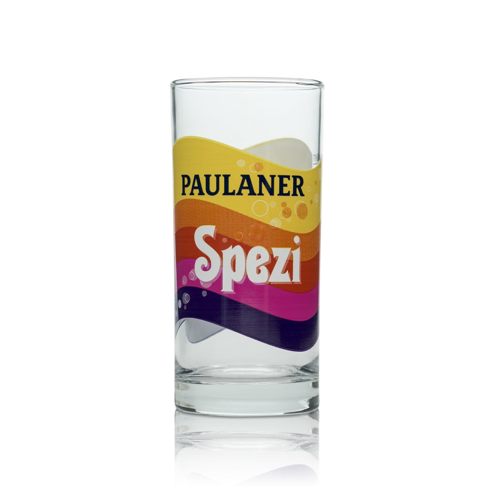 Paulaner Spezi szklanka do napojów bezalkoholowych 0,2l tumbler cola soda mix szklanki Gastro kolekcjoner