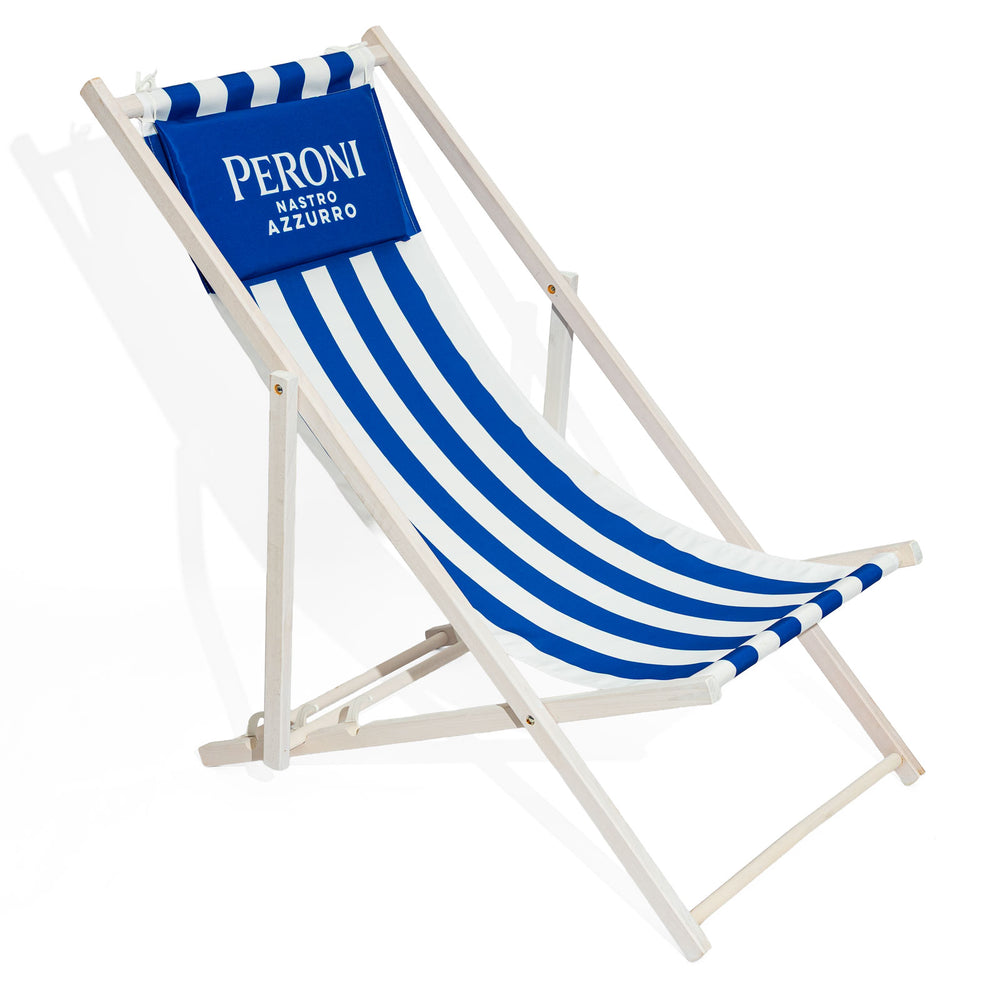 Leżak z motywem piwa Peroni