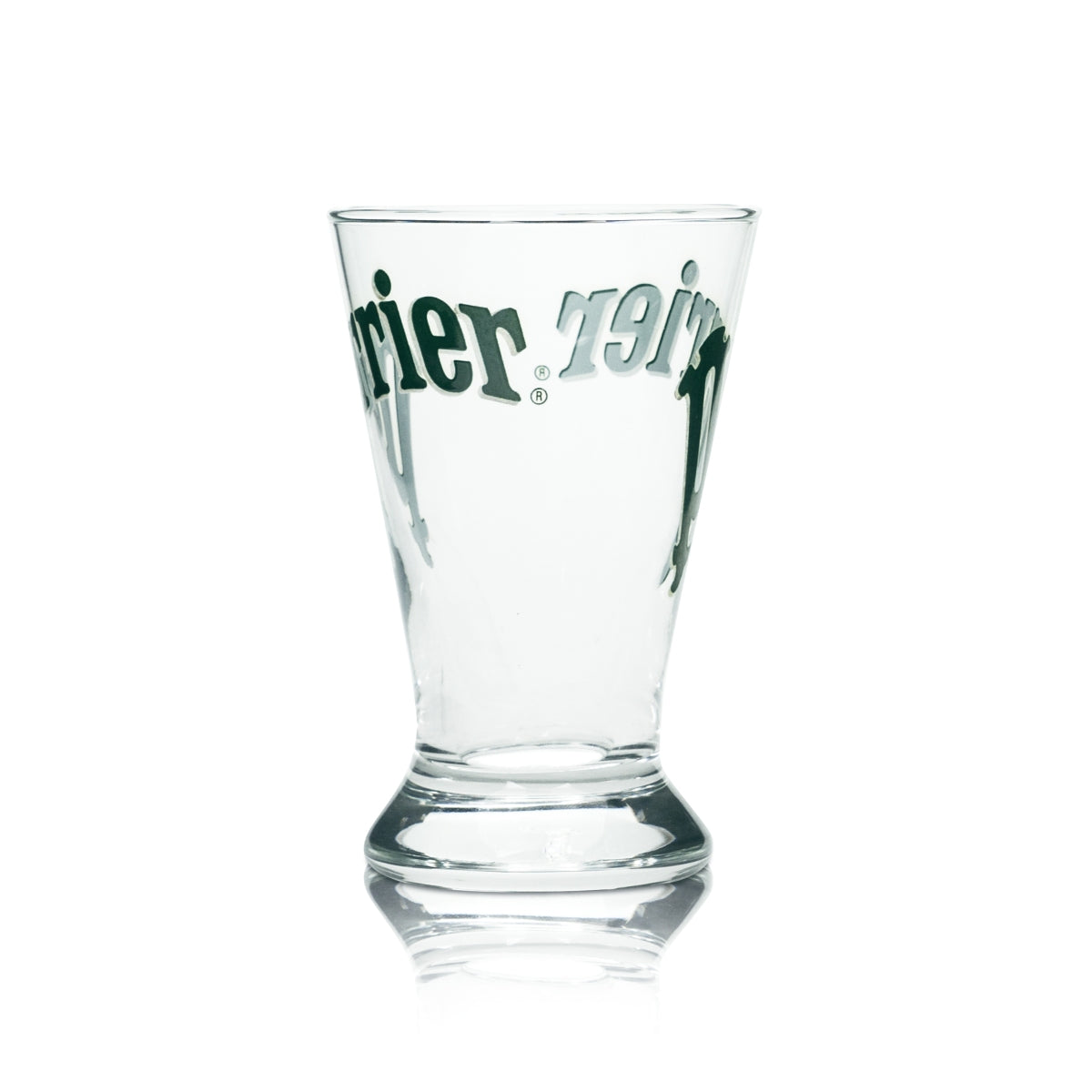 Szklanka do wody mineralnej Perrier 0,18l kubek szklanka Francja retro bistro – Widok 2