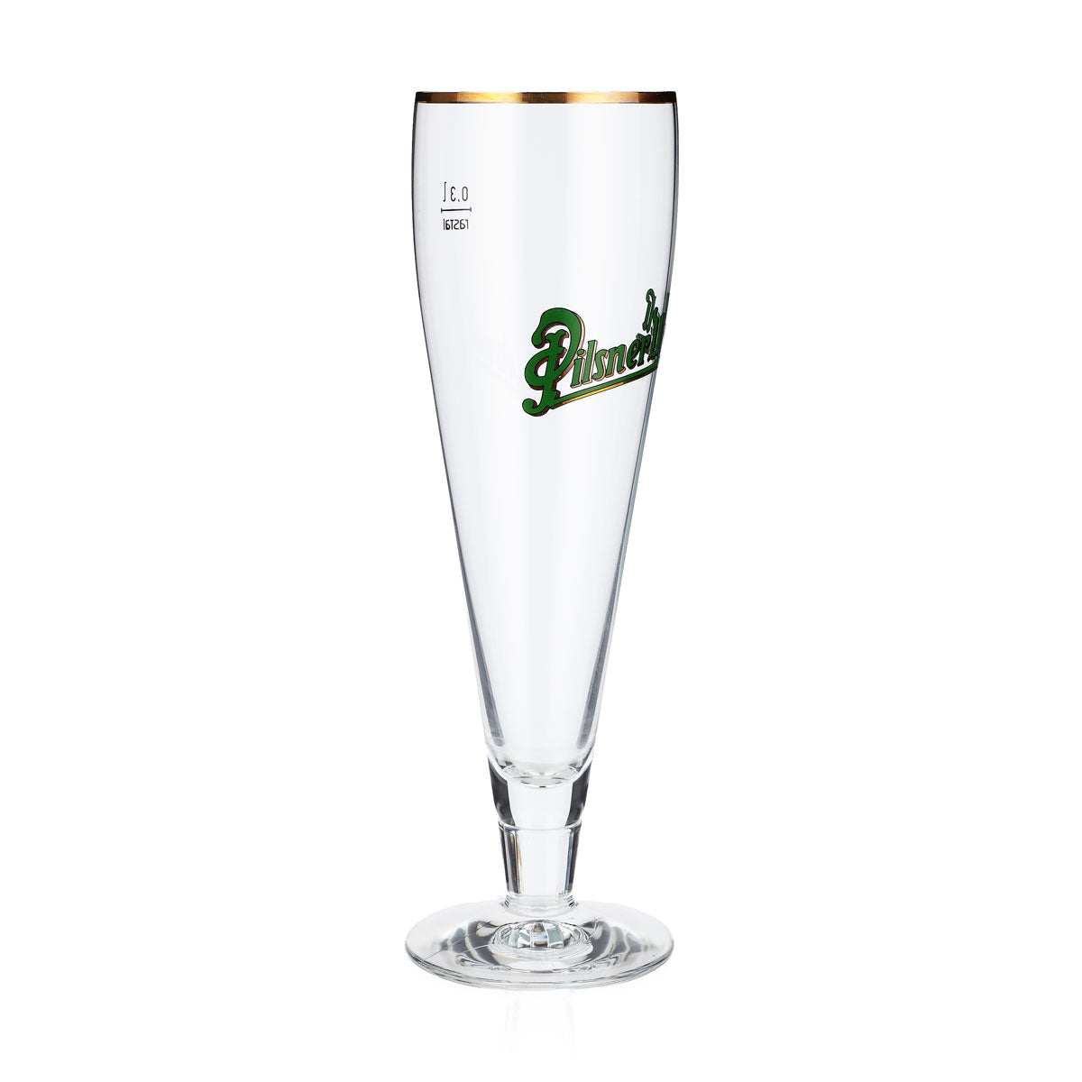 Kieliszek do piwa Pilsner Urquell 0,3 l Kieliszki do piwa z złotym brzegiem Rastal – Widok 2