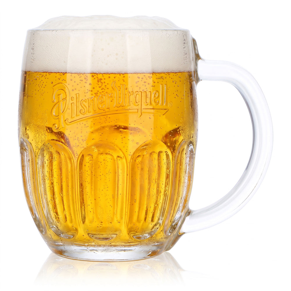 Szklanka do piwa Pilsner Urquell 0,5l kufel reliefowy Sahm Seidel Henkel szklanki Pils Export