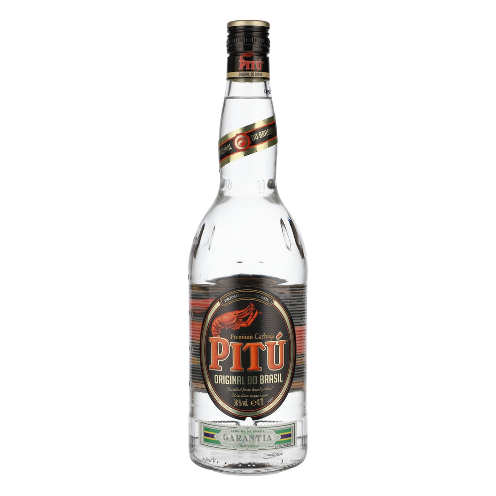 Rum Pitu 0,7 l, 38% obj. alkohol. Cachaça Premium Brasil – butelka