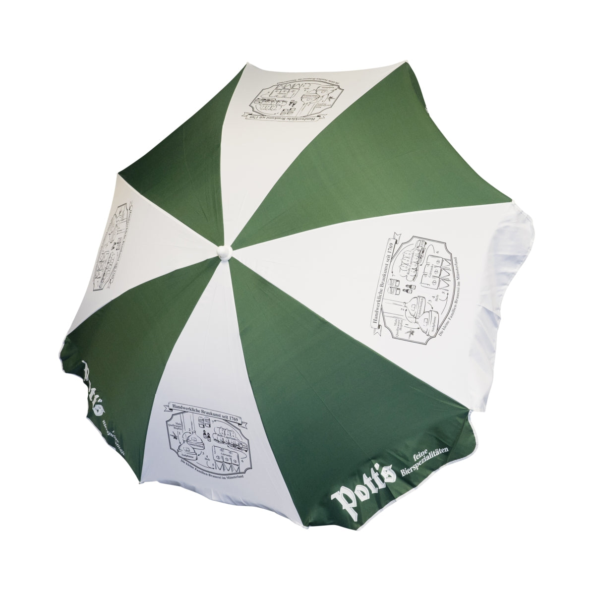Potts parasol piwny Ø2m ogródek piwny restauracja pub ochrona przed deszczem bar ogrodowy – Widok 2