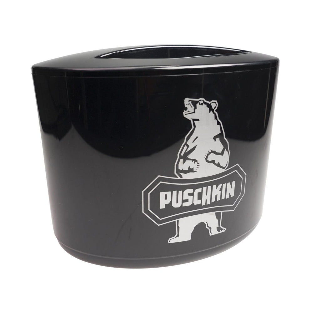 Chłodziarka do butelek Pushkin z pokrywką Pojemnik na kostki lodu Esibox Chłodziarka do napojów
