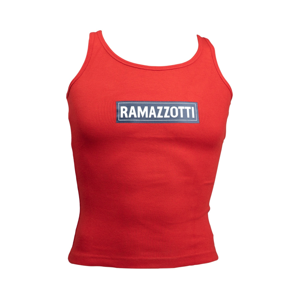 Ramazzotti Likör Koszulka bez rękawów Koszulka plażowa Koszulka dla fanów Treningowa Koszulka damska rozmiar S