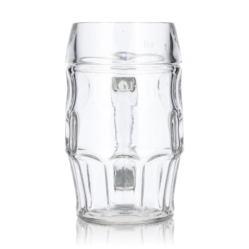 Szklanka do piwa Rastal 0,5 l, dzbanek o profilowanym kształcie, towar z drugiej ręki, używany
