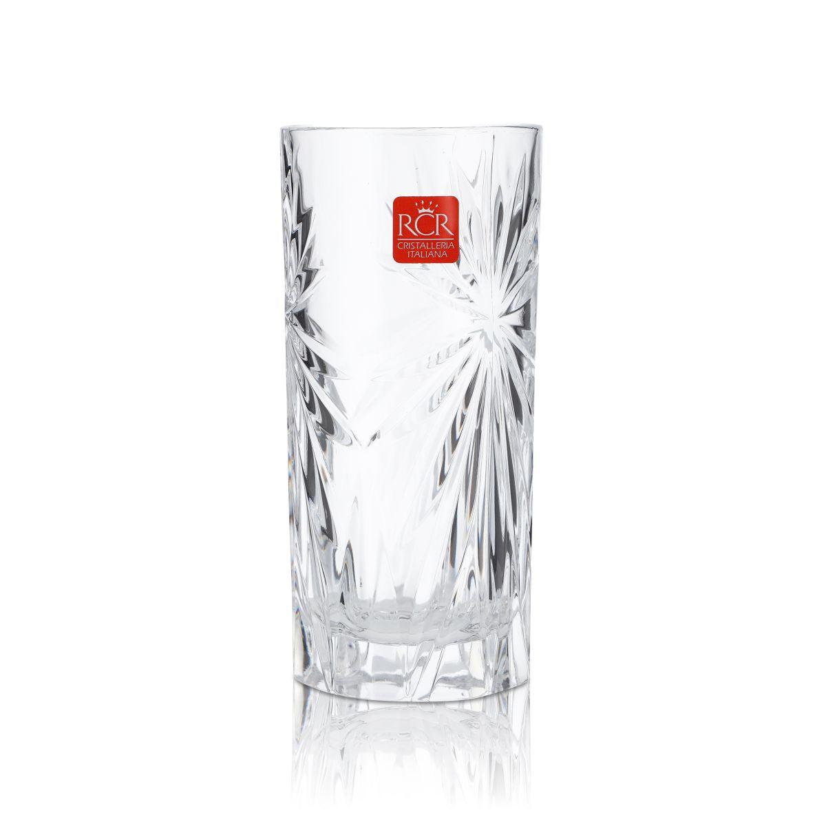 Szkło RCR 0.36l long drink szklany kubek szkło konturowe szkło reliefowe szkło koktajlowe szkło aperitif