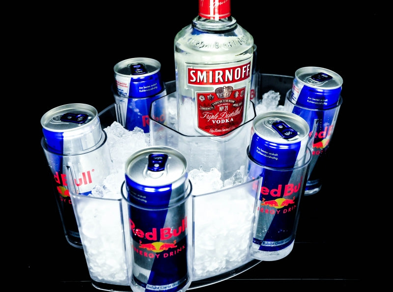 Red Bull Cooler Energy The Boat Big 6 Cans Boat Ice Cubes Cooler Ice Gastro Bar – Widok 6