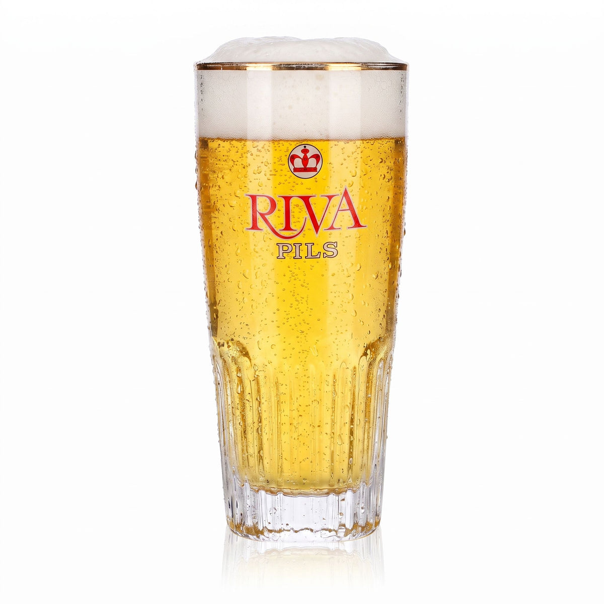Szklanka do piwa Riva 0,3 l z reliefem