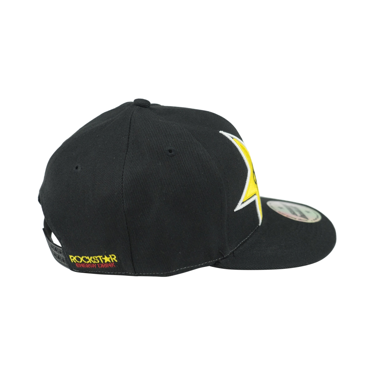 Rockstar Energy Cap Snap Back Cap Black Unisex Rozmiar Regulowana czapka BMX – Widok 2