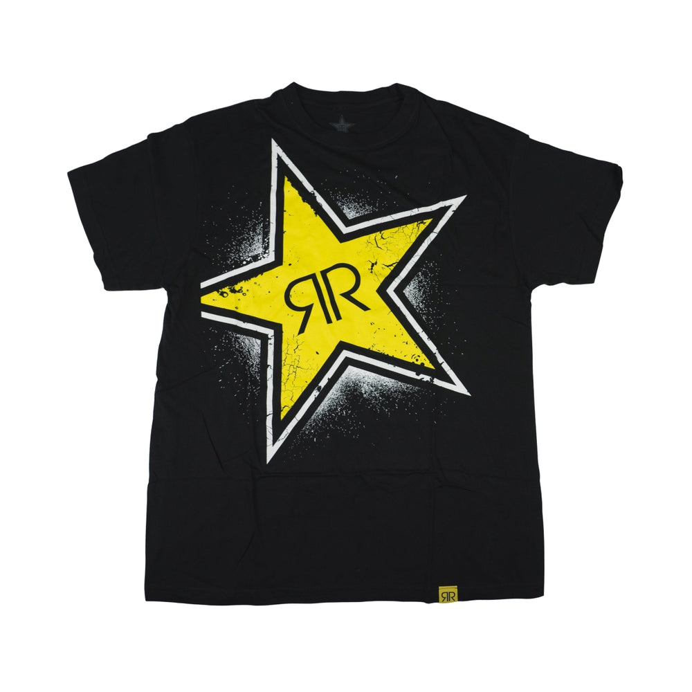 Rockstar Energy T-Shirt Unisex Rozmiar S Czarna koszulka Tee Skate BMX Odzież