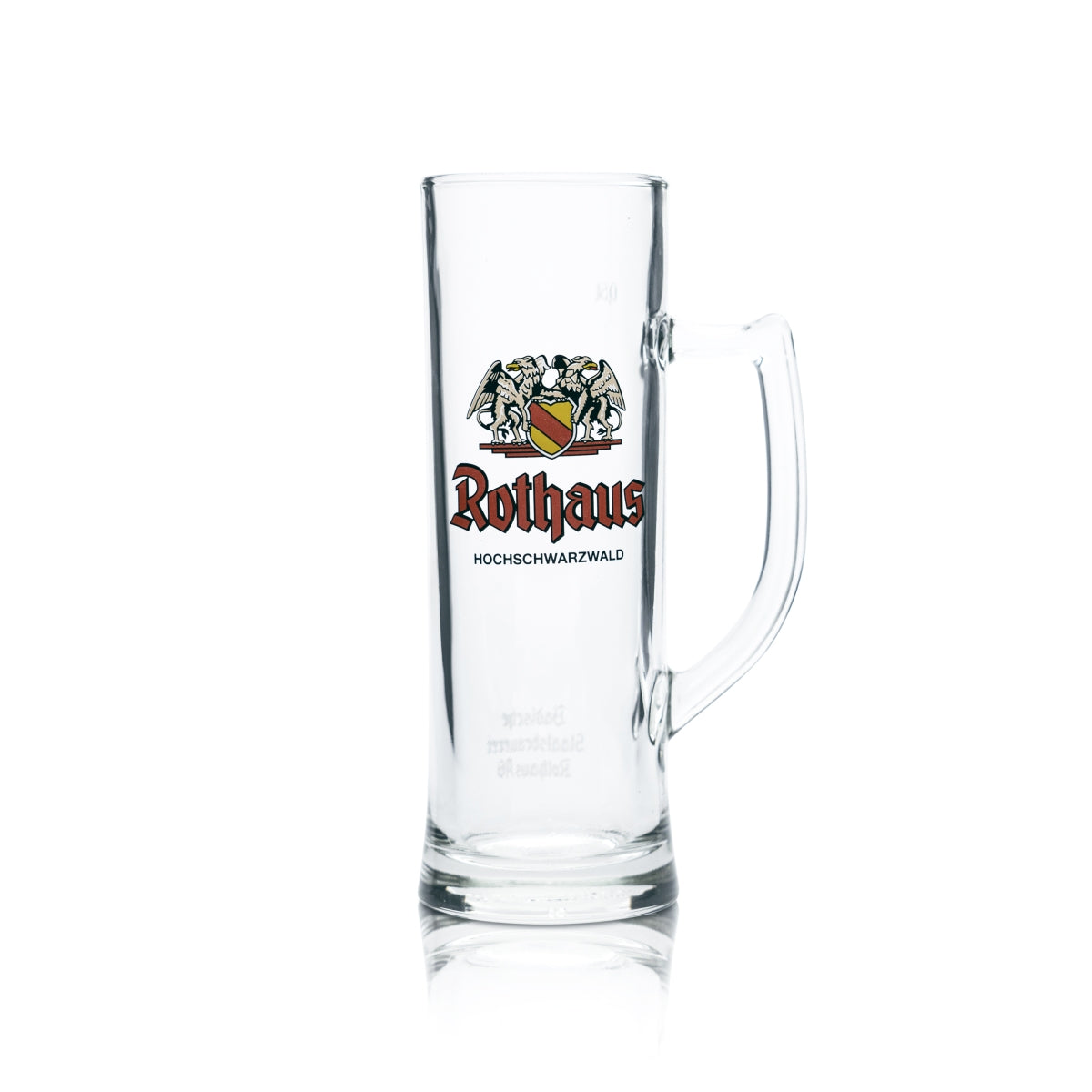 Rothaus szklanka do piwa 0,5l kufel Badner Seidel szklanki browar Pils Zäpfle Gastro – Widok 5
