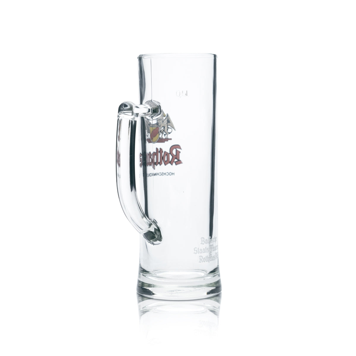 Rothaus szklanka do piwa 0,5l kufel Badner Seidel szklanki browar Pils Zäpfle Gastro – Widok 6