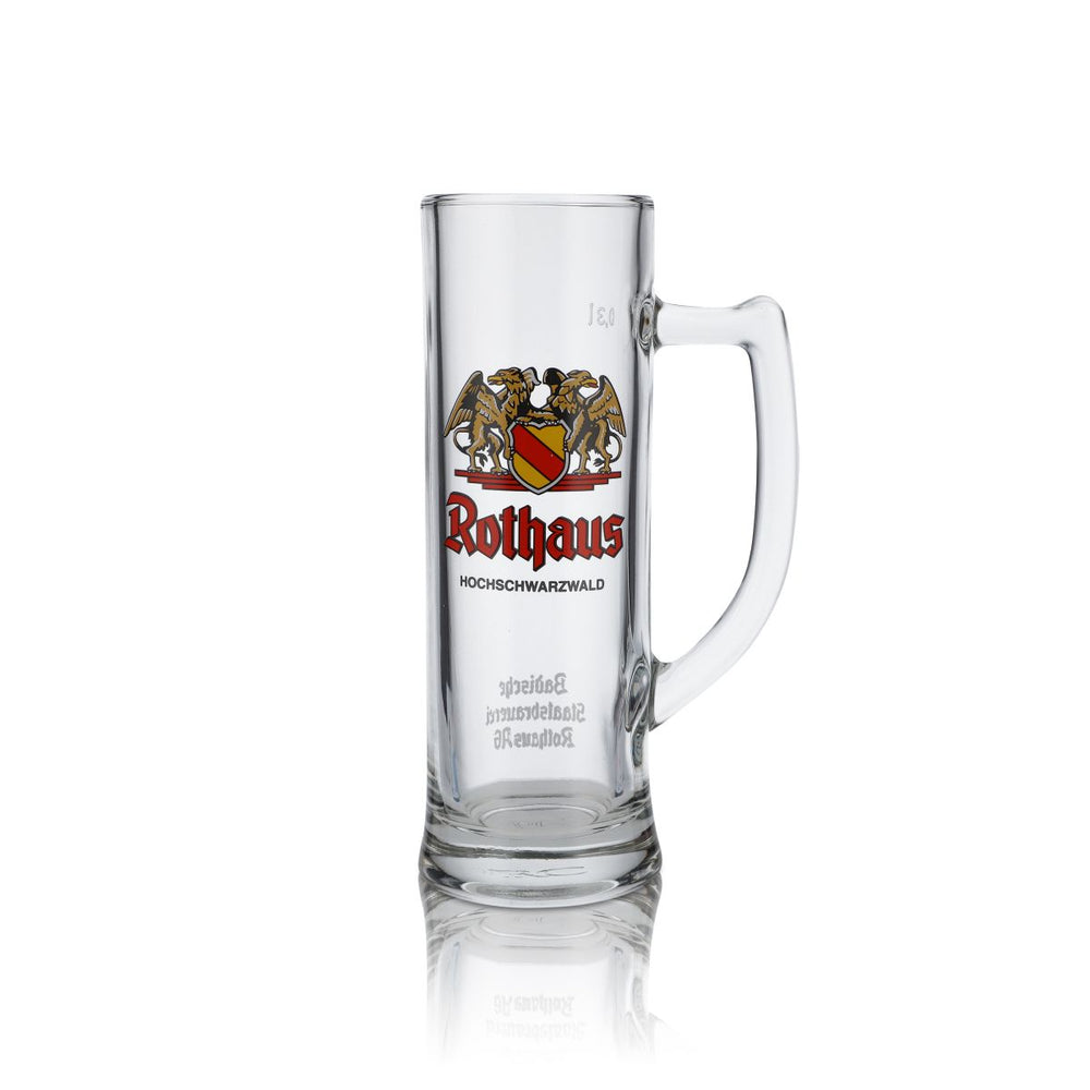 Kufel do piwa Rothaus 0,3l Seidel Humpen Tannenzäpfle Badische Brauerei