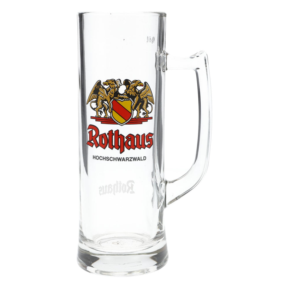 Rothaus kufel do piwa szklanka 0.4l kufel Seidel Tannenzäpfle Pils zestaw szklanek browar