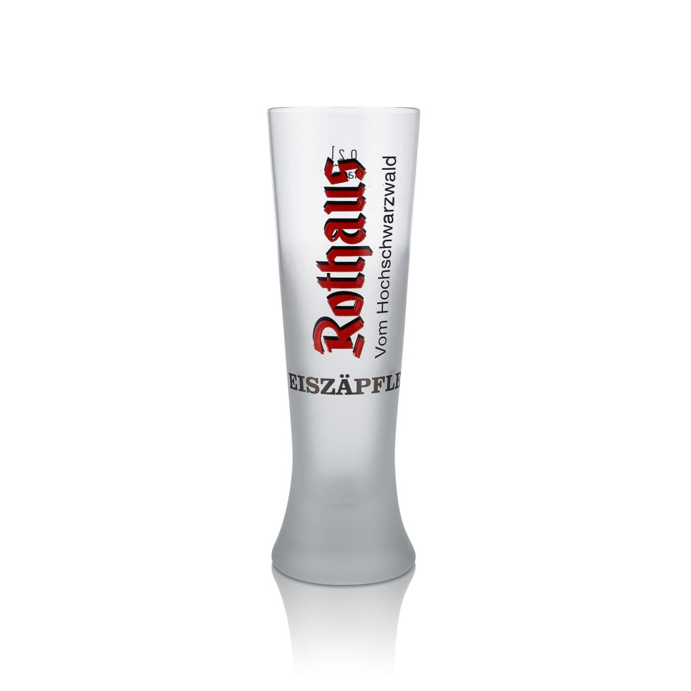 Rothaus Eiszäpfle szklanka 0,2l puchar szklanka Frosted Design szklanki Browar Baden
