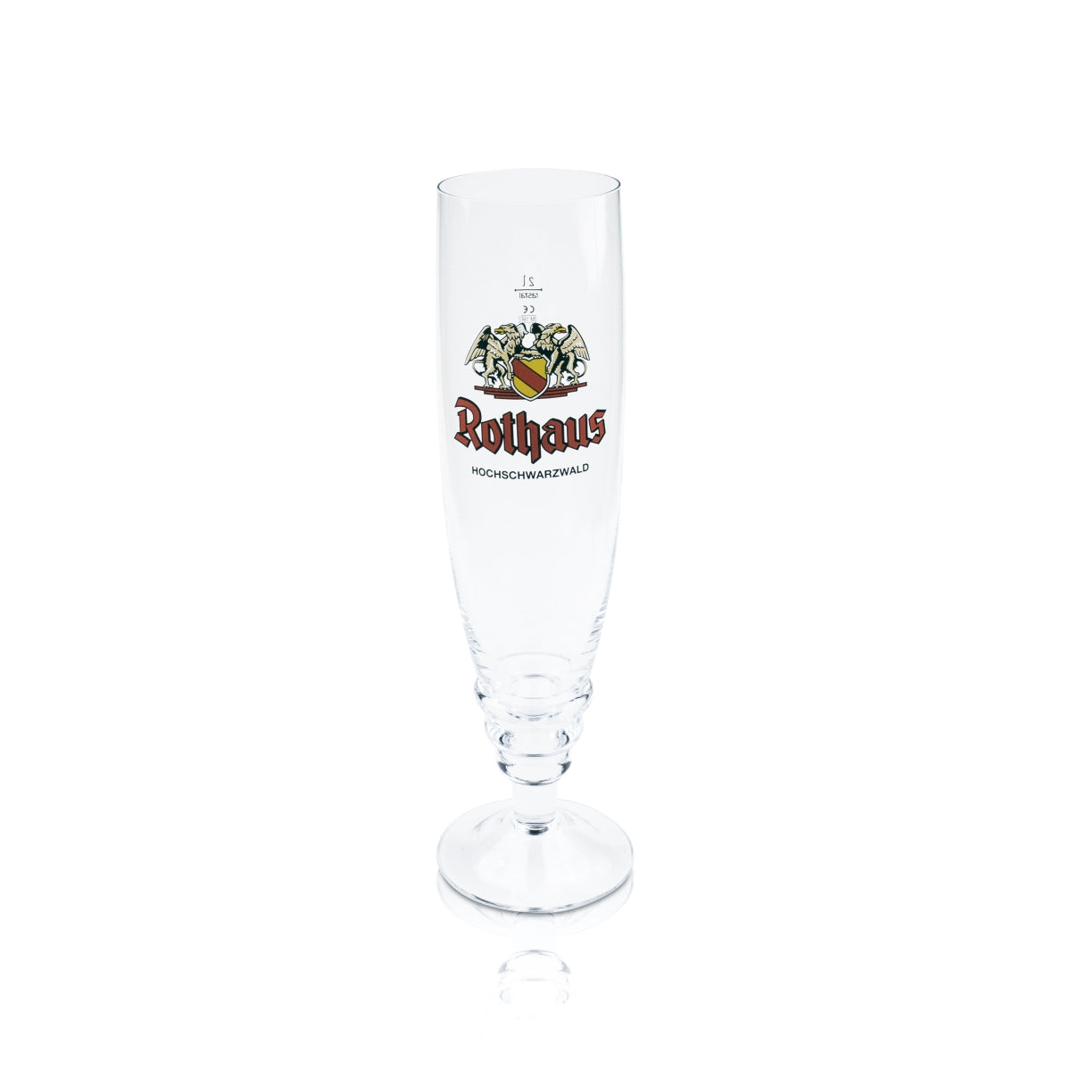 Rothaus Glass 2L XL Cup Tulip Beer Glasses Baden Black Forest Pils Brewery Pils