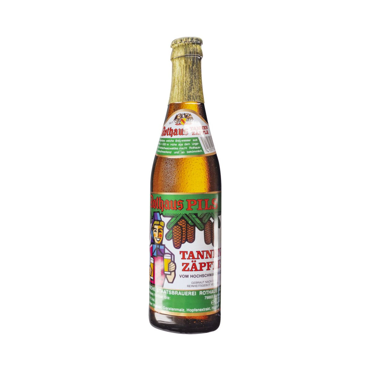 Rothaus Tannenzäpfle blaszany znak butelka piwa dekoracja ścienna merchandise