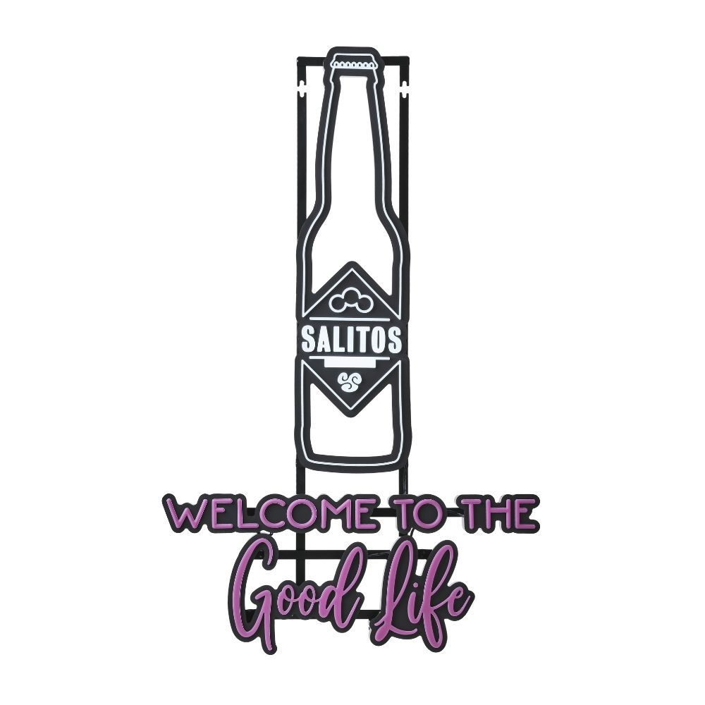 Salitos Neon LED Sign Welcome To The Good Life Merchandise MBG Dekoracja – Widok 2