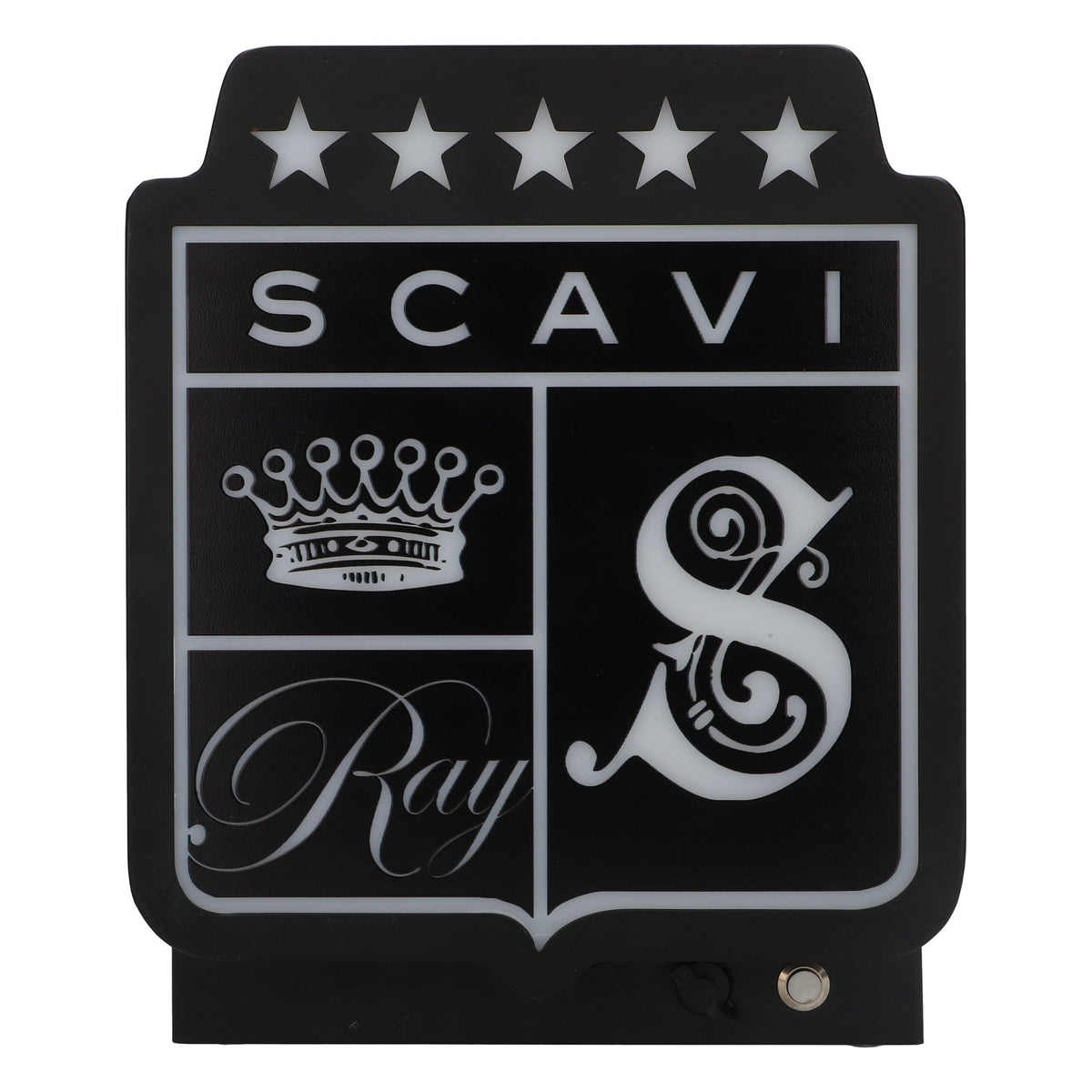 Scavi & Ray LED Chłodziarka do szampana Chłodziarka do butelek Akumulator wraz z zasilaczem Ice Bucket Illuminata czarny Przezroczysty – Widok 3