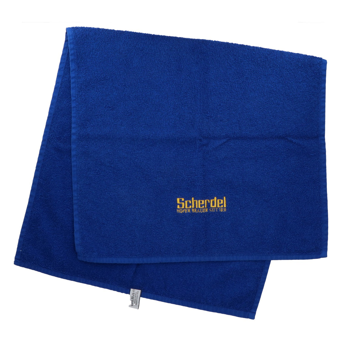 Scherdel Bier Ręcznik Bartowel Ręcznik barowy niebieski 92x48 z logo