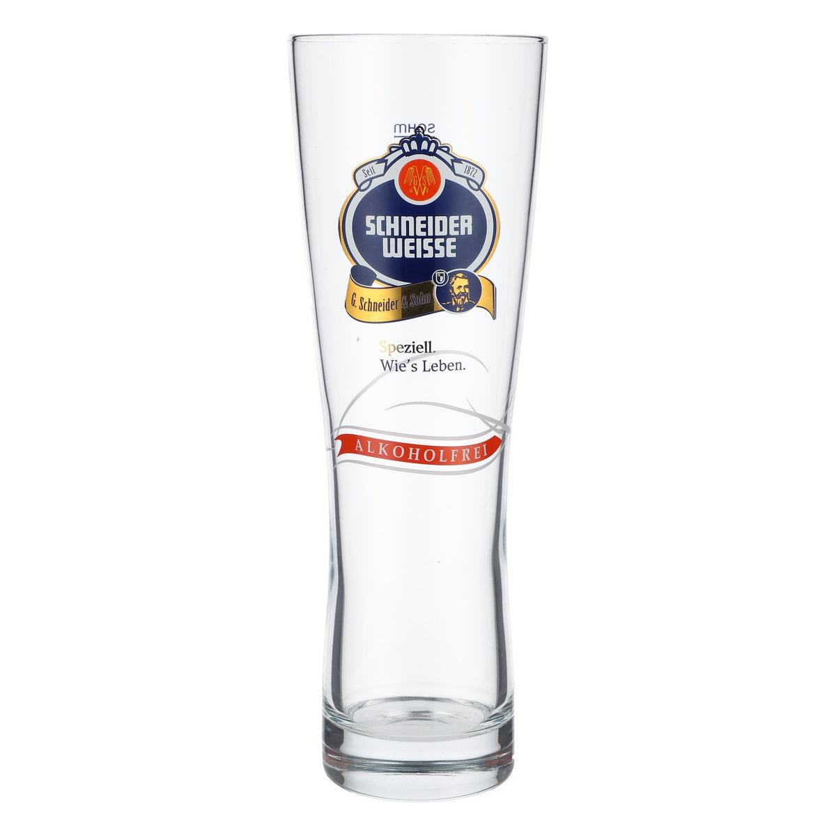 Szklanka do piwa Schneider Weisse 0,5 l Szklanki Puchar Bezalkoholowe Specjalne Życie
