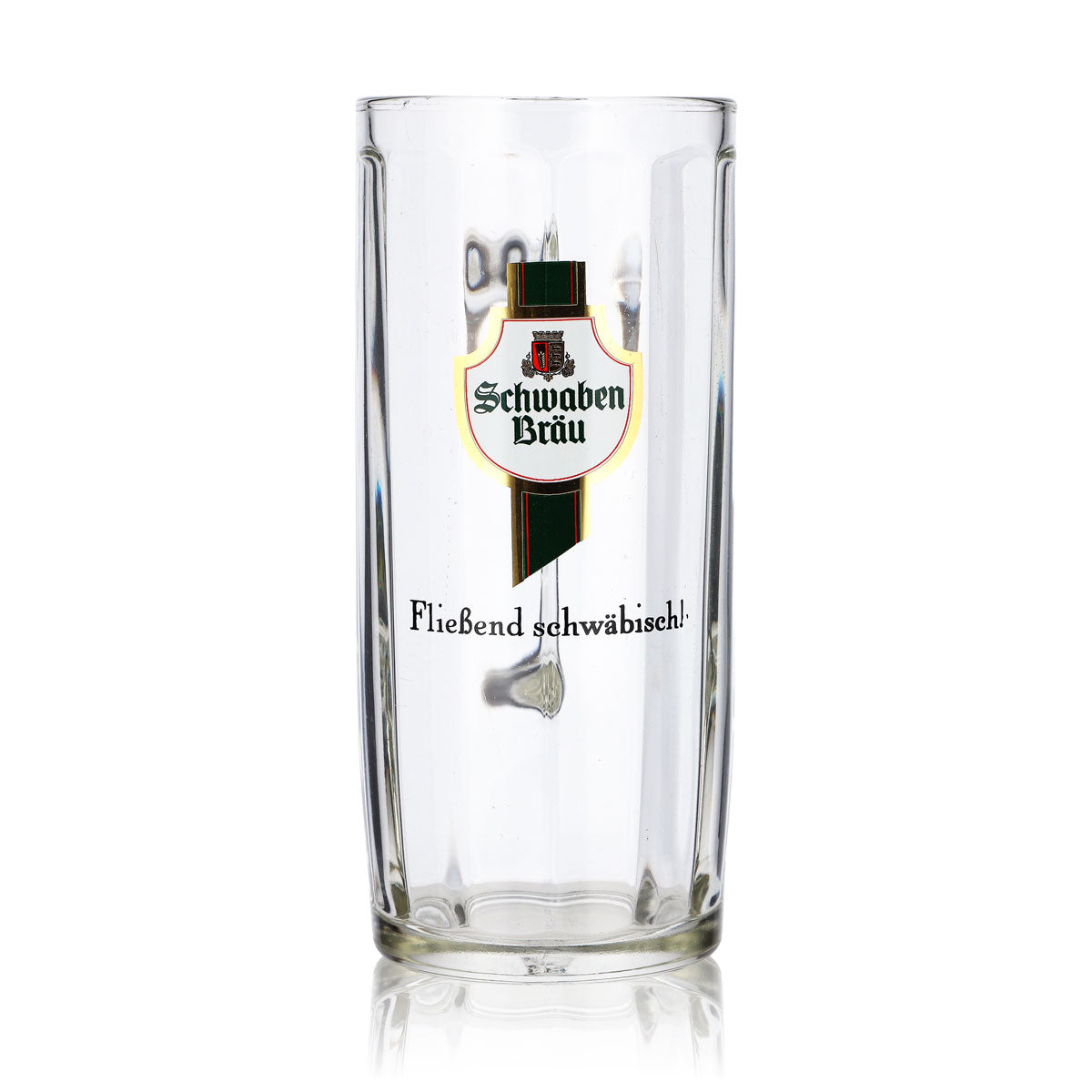 Szklanka do piwa Schwaben Bräu 0,5 l, dzbanek w kolorze kremowym