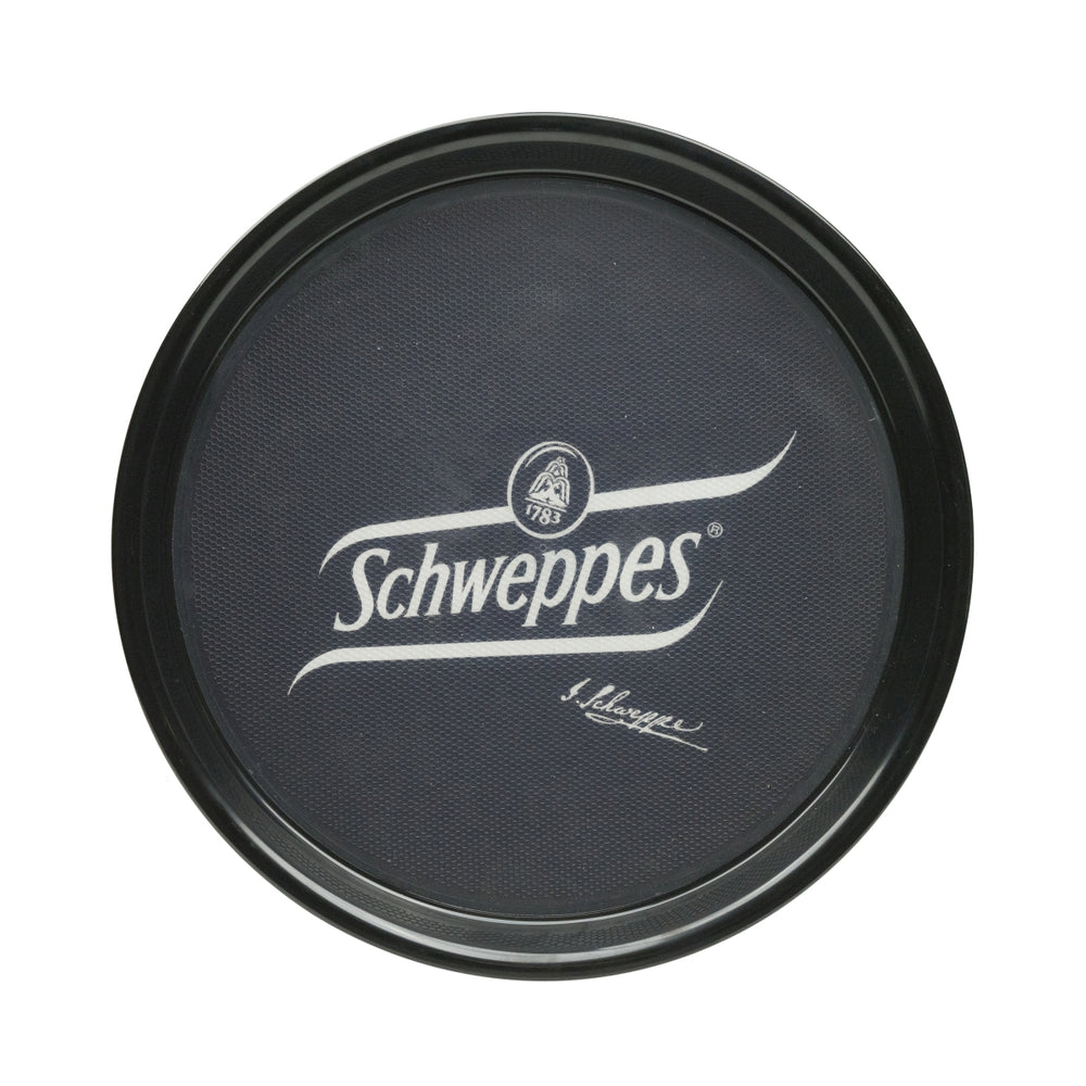 Schweppes Taca do serwowania antypoślizgowa Gastro Kelner Obsługa Górny Bar Szklanki Pub