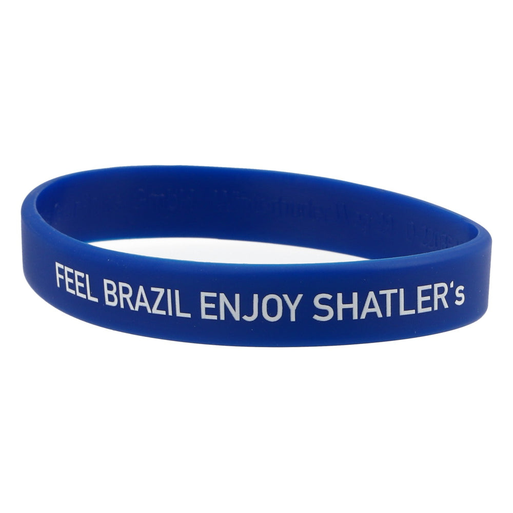 Bransoletka Shatler Bransoletka przyjaźni Gumowa Niebieska „Enjoy Shatler´s”